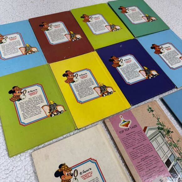 Walt Disney Wonderful World of Reading Book Club Vintage 1970's Book Lot of 11 - Picture 3 of 7